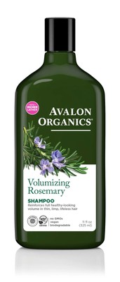 Жидкий шампунь Avalon Organics с розмарином для придания объема, 11 унций