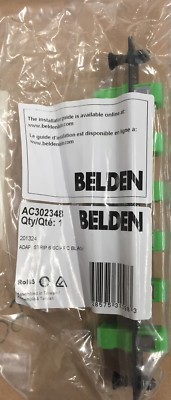 9! BELDEN  AC302348  ADAPTER STRIP 6 SC/APC BLACK 