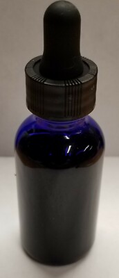 Methylene blue 2%. Fresh or saltwater fish medication. Glass bottle with dropper