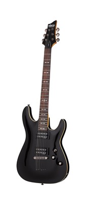 Schecter OMEN-6 6-String Electric Guitar, Black OMEN-6 2012