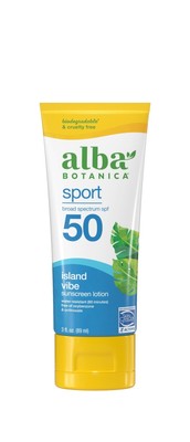 Солнцезащитный лосьон Alba Botanica Island Vibe SPF 50, 3 унции
