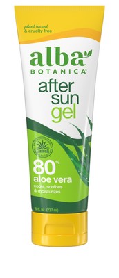 Гель Алоэ Вера после загара Alba Botanica в тюбике по 8 унций