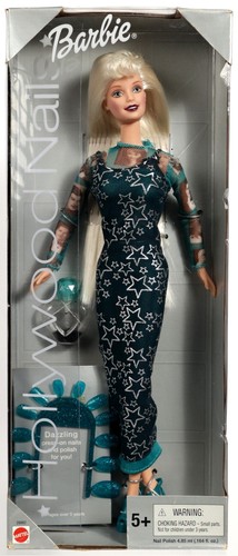 Hollywood Nails Barbie Doll - 28882 Never Removed from Box