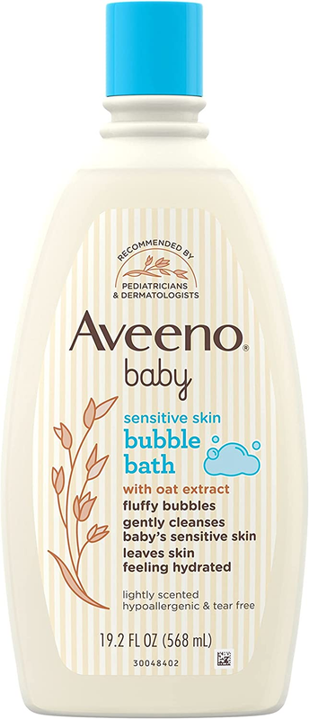 Aveeno Baby Sensitive Skin Bubble Bath with Oat Extract, Gen