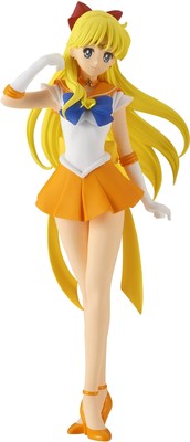 Sailor Moon Eternal SUPER SAILOR VENUS A Figure Glitter Glamours Banpresto New