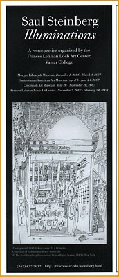 2007 Saul Steinberg Illuminations Frances Lehman Loeb Art Vassar Print Ad