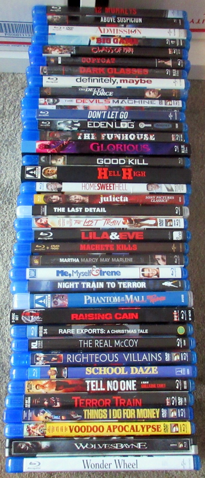 BLU RAY LOT Action Thriller Horror Sci-Fi No DVD FREE 1st