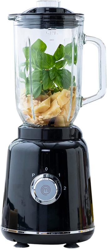 Masterchef Glass Blender for Shakes and Smoothies, Milkshake Maker, Frozen Drink