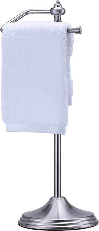 Heavy Weight Classic Decorative Metal Fingertip Towel Holder Stand for Bathroom,