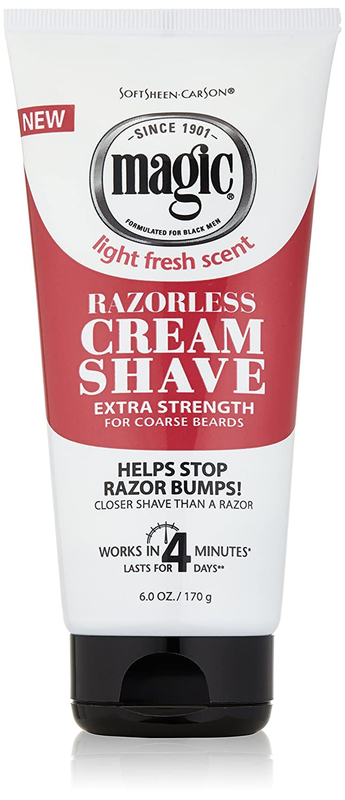 Softsheen-Carson Magic Razorless Shaving Cream for Men, Hair Removal Cream, E...