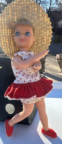 Barbie Sister TUTTI WALKING MY DOLLY DOLL ONLY - HALF HAT - Vintage