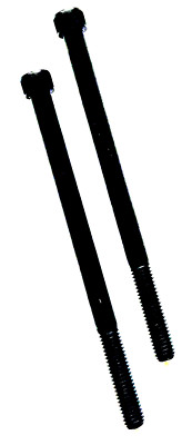 3/8-16 x 6'' SOCKET HEAD CAP SCREW - BLACK OXIDE ALLOY STEEL - 2 PIECES