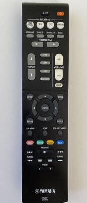 NEW OEM Yamaha Remote Control ZZ43210, RAV561 for Receivers HTR-3072, RX-V385