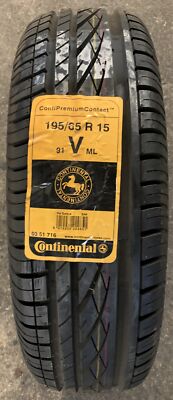 1 Sommerreifen 195/65 R15 91V Continental PremiumContact NEU 134-15-1a