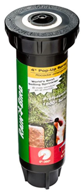 Rain Bird 1804VAN Professional Pop-Up Sprinkler, Adjustable 0° - 360° Pattern, 8