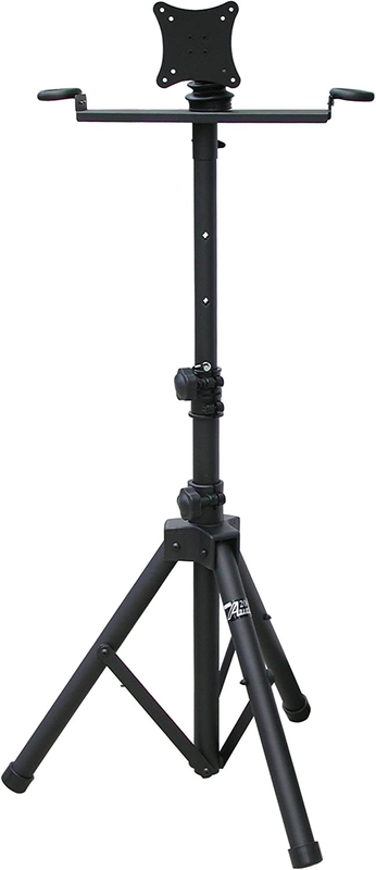 S For Flat Screens Monitor Stand Tripod Mount Folding Karaok