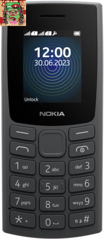 105 4G | Dual SIM | GSM Unlocked Mobile Phone | Volte | Charcoal | International Version | Not At&T/Cricket/Verizon Compatible