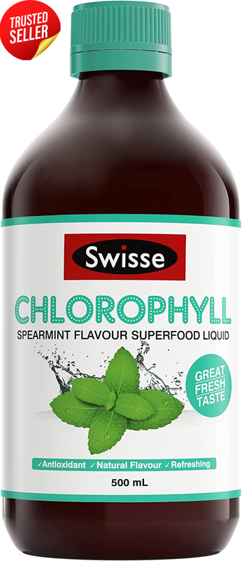 Chlorophyll Spearmint 500ml Superfood Antioxidants Natural Health Supplement
