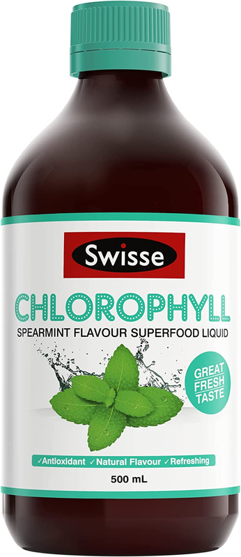 Chlorophyll Spearmint Flavoured - Superfood & Source of Antioxidants - 500Ml