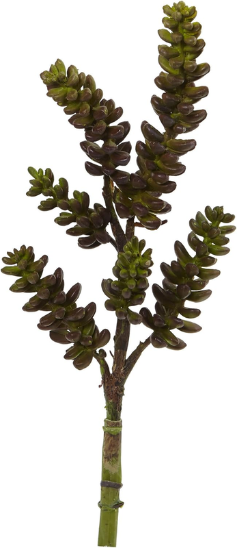 13” Succulent Flower (Set of 12) Artificial Plant, Green