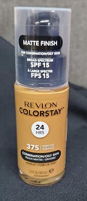 Revlon Colorstay Foundation~ Comb./Oily Skin~ SPF 15~ CHOICE of Shade~ Exp '22