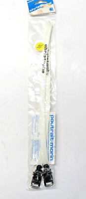 Christophe Bicycle Toe Clip Straps White