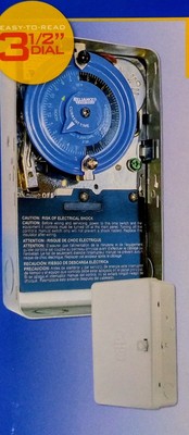 24 Hour Indoor Mechanical Time Switch (604) Reliance 208-277V DPST