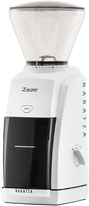 Encore Conical Burr Coffee Grinder White