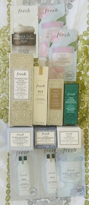 12pcs Fresh Set in A Bag: 2x Kombucha Facial Treatment Essence, Tea Elixir Serum
