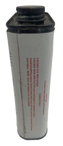 ::Vintage Alubco Oil Can Valv Eze Full Paper Label Dayton OH