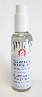 FAB First Aid Beauty Cleansing Oil + Makeup Remover for Sensitive Skin, 5 FL OZ.