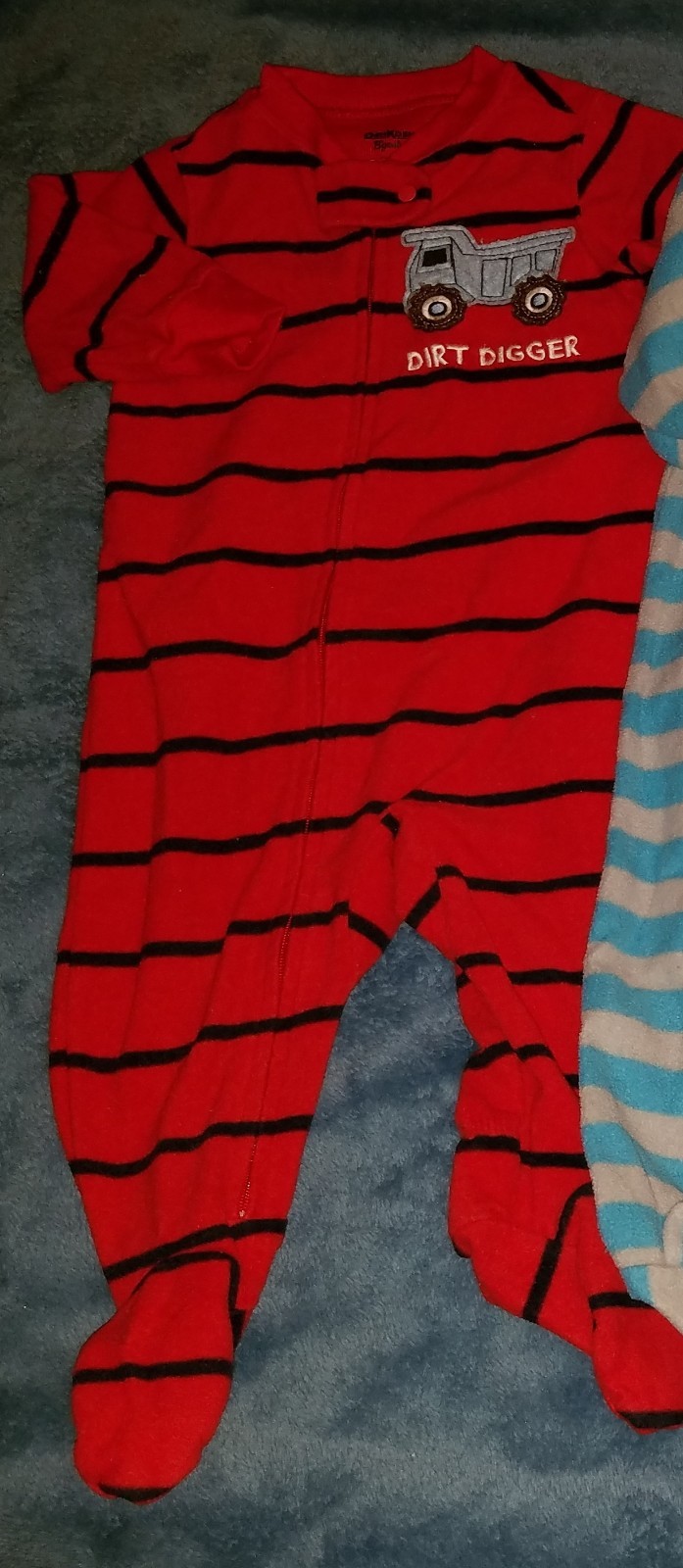 CARTERS BABY BOYFLEECE FOOTED SLEEPER