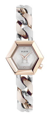Pre-owned Philipp Plein Multicolour Womens Analogue Watch The Hexagon Groumette Pwwba0223