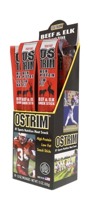 Ostrim Beef & Elk Snack Stick Teriyaki Pack of 20