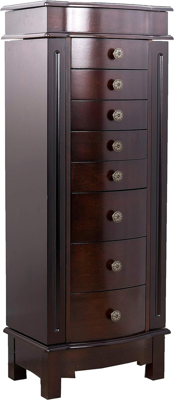 Hives and Honey Shiloh Large Jewelry Armoire Cabinet Standin
