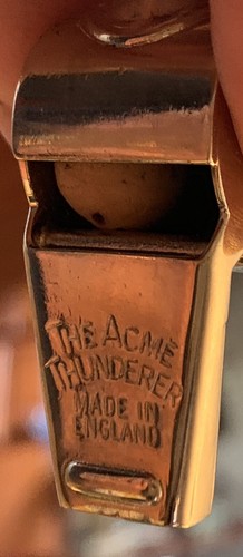 1960S Acme Thunder Whistle England NOS
