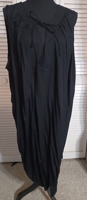 OLD NAVY BLACK SLEEVELESS DRESS SIZE 3XL