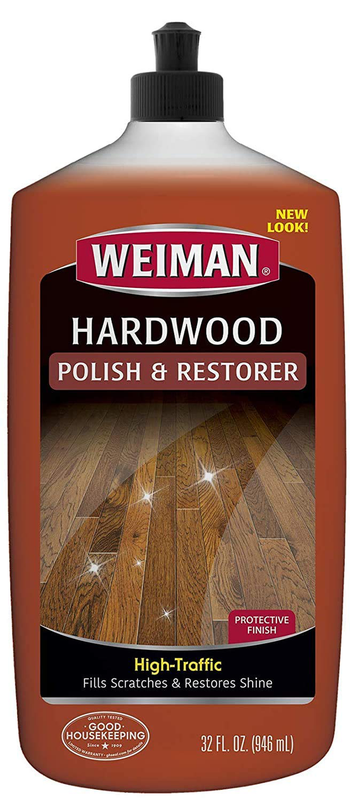 Weiman Wood Floor Polish And Restorer, High-Traffic Hardwood Floor Protector,32