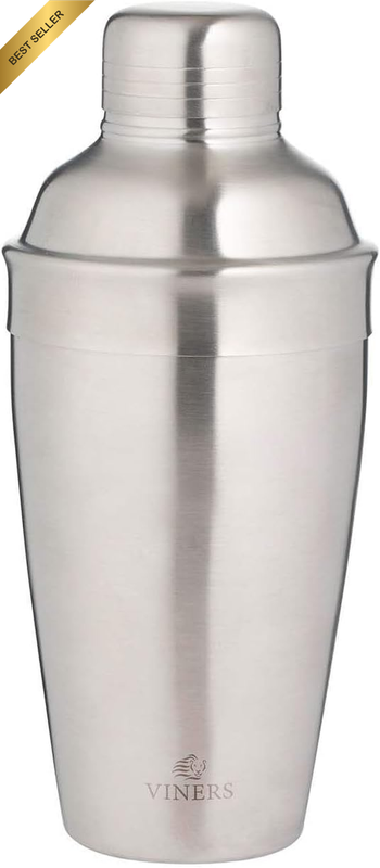 0302.210 Barware Cocktail Shaker | Professional Bartender Drink Mixer with Gift
