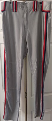 Rawlings XL gray w/red and navy piping and details