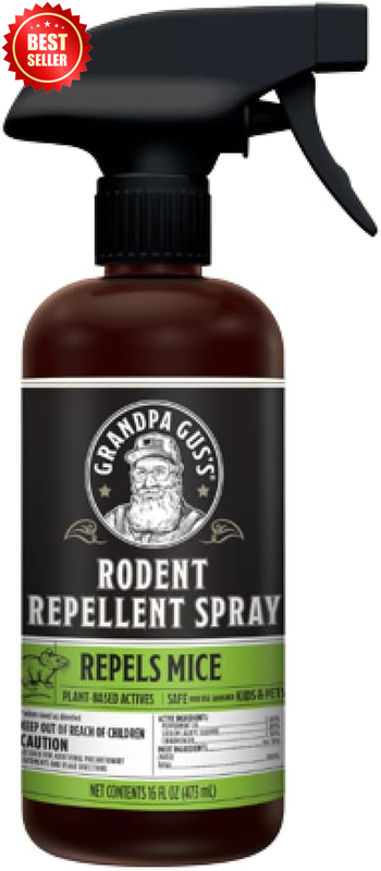 16 Fl Oz Rodent Repellent Spray Peppermint Cinnamon Oil Mice Rats US
