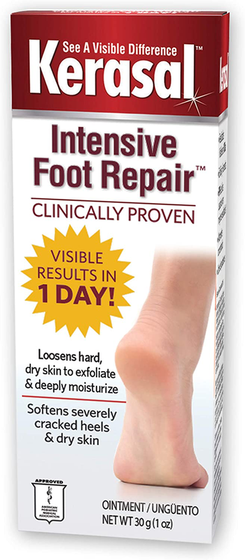 Kerasal Intensive Foot Repair, Skin Healing Ointment for Cra