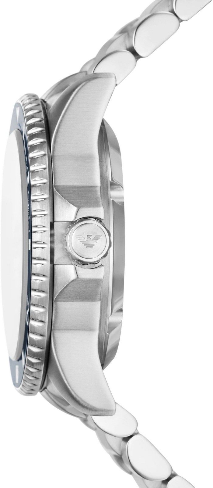 EMPORIO ARMANI Automatikuhr SEA EXPLORER AR60079 Armbanduhr Edelstahl - Bild 2 von 3