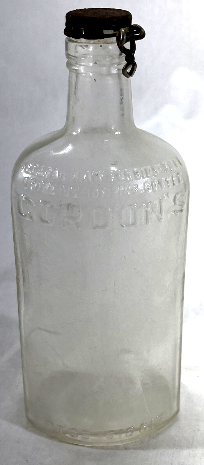  LOCHNAGAR Estd 1845 空瓶 Vintage 1845 Brown Apothecary Medicine Bottle Embossed 500