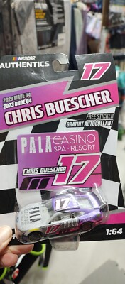 Chris Buescher #17 RFK Pala Casino NASCAR Authentics 2023 Wave 4 1:64 Scale 
