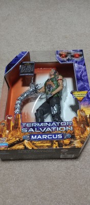 Terminator Salvation MARCUS 9'' Inch Figure Set Playmates 2009 w/ Hydrobot!