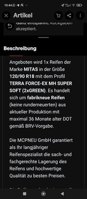 Artikelfoto(s) von einem verifizierten Käufer