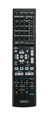 New Replaced Remote AXD7534 For Pioneer VSX-519V-K VSX-820-K VSX-822-K VSX-823-K