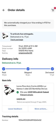 Fotos del artículo de un comprador verificado