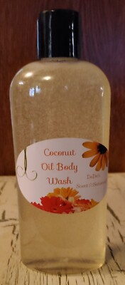 Handmade 8 oz Coconut Oil Body Wash